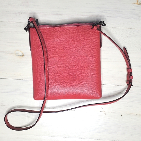 32) COACH Kitt Crossbody Cross-grain Messenger Bag - Picture 6 of 8